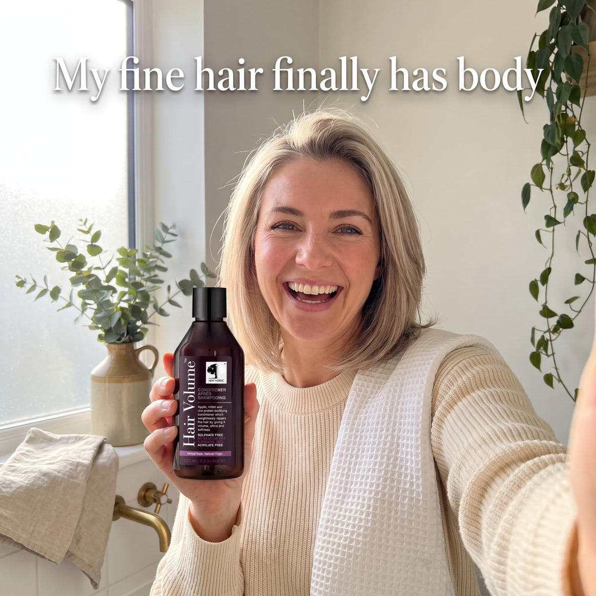New Nordic Hair Volume Conditioner