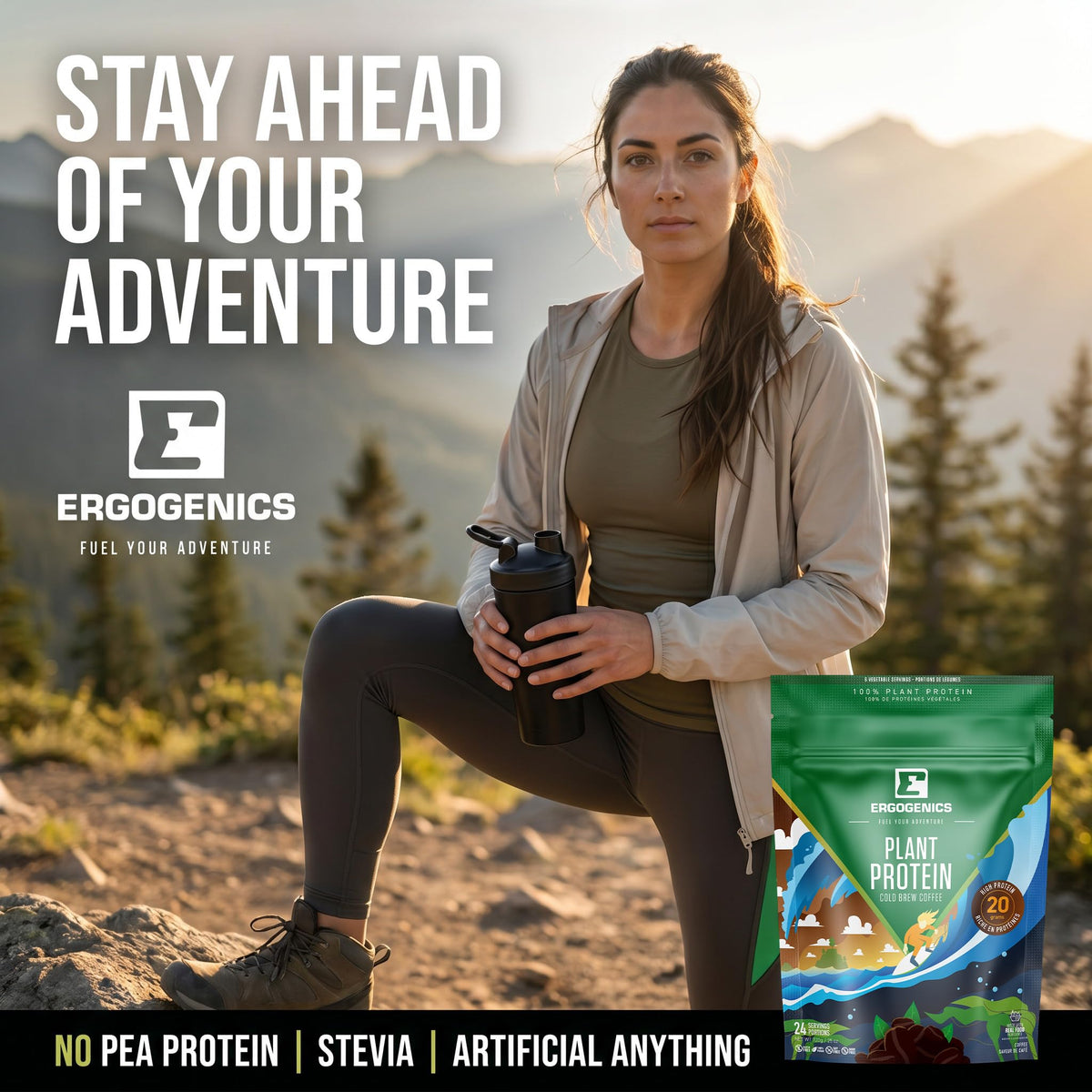 Ergogenics Nutrition Plant Protein +Greens