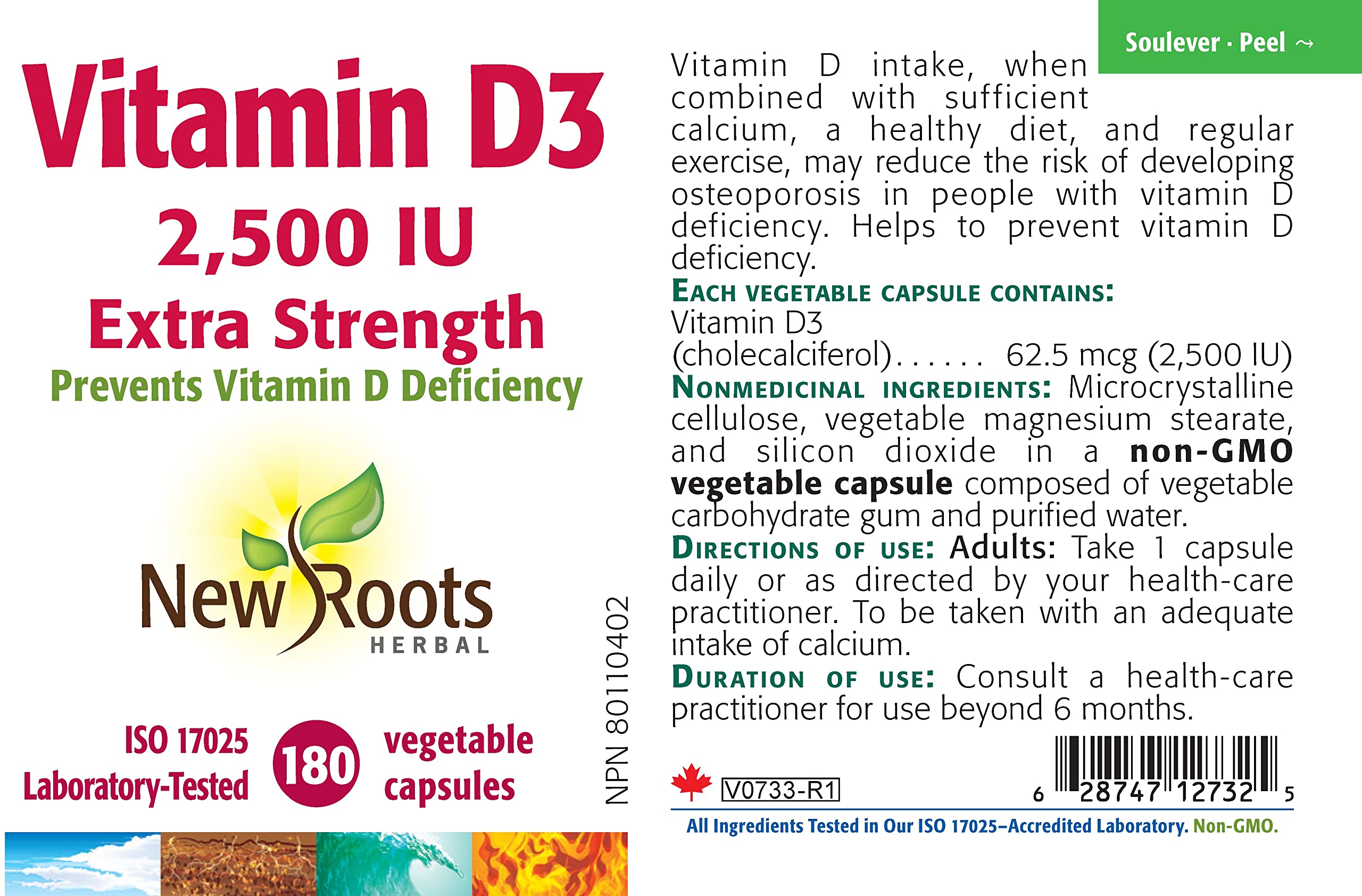 New Roots Herbal - Vitamin D3