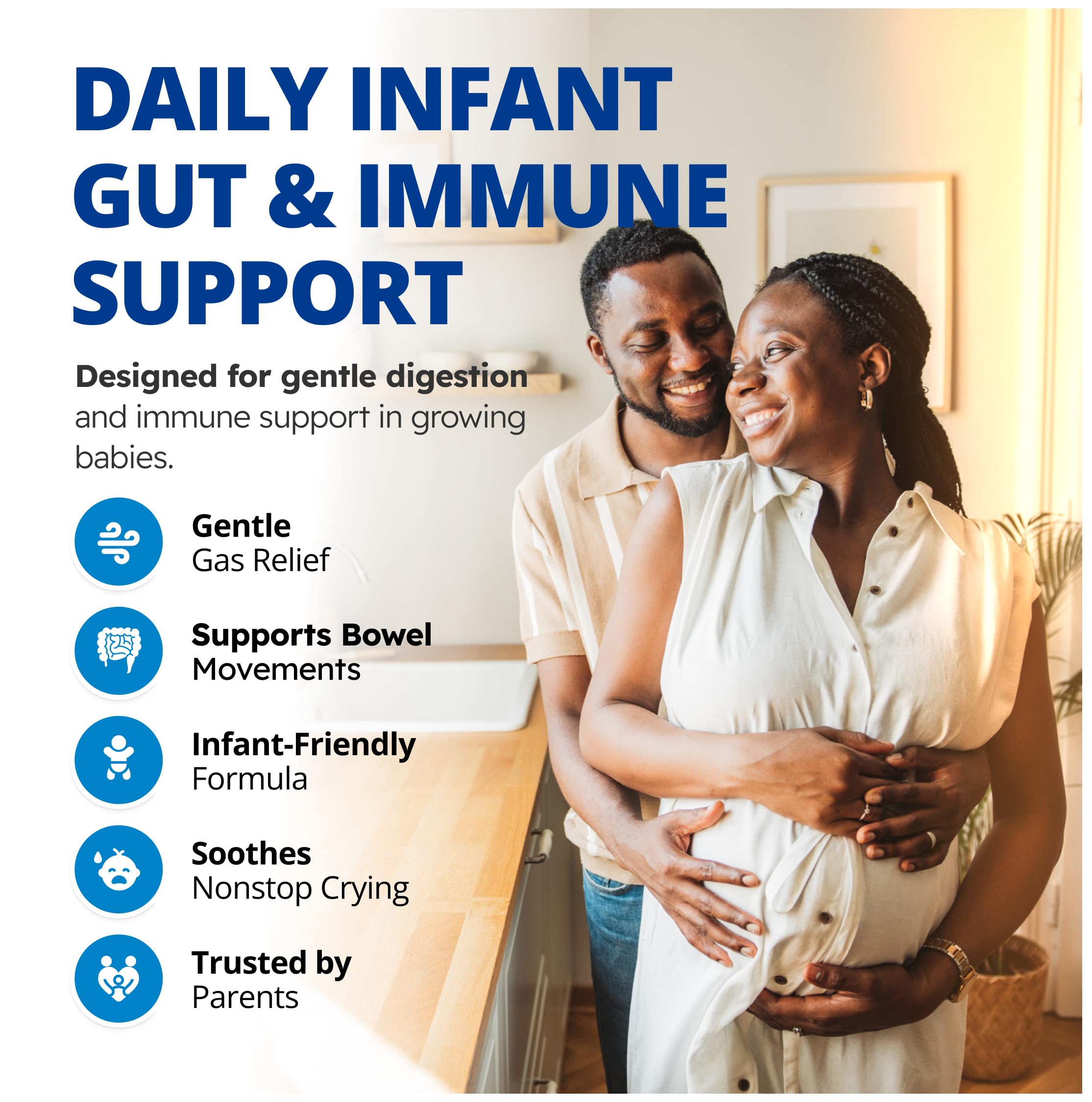 CanPrev Pro-Biotik Infant Drops 50-Day Supply - 2 Billion CFU with 400IU Vitamin D3, Probiotic Supplement for Babies & Kids to Support Digestive Wellness, Bone Strength, Healthy Teeth & Immune Health