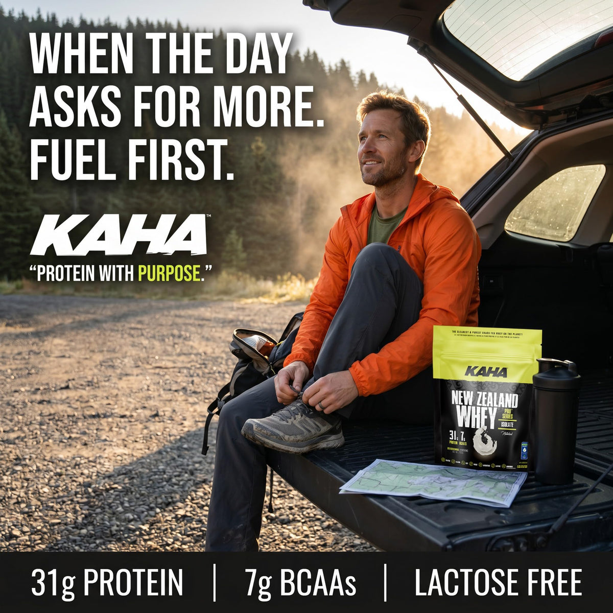 Kaha Nutrition NZ Whey Isolate Protein Powder