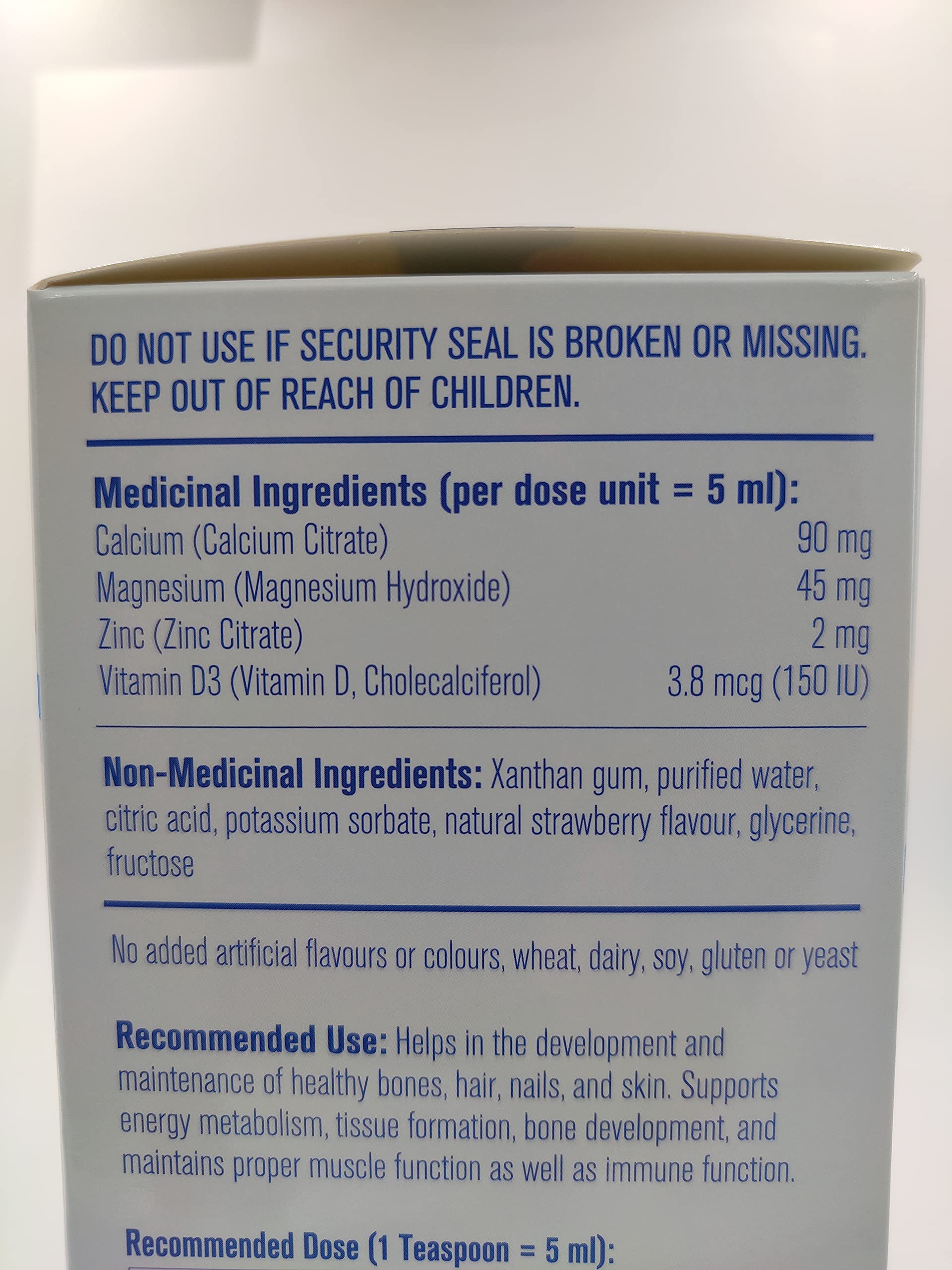 AllMom's Choice Ca + Mg + Zn with Vitamin D3