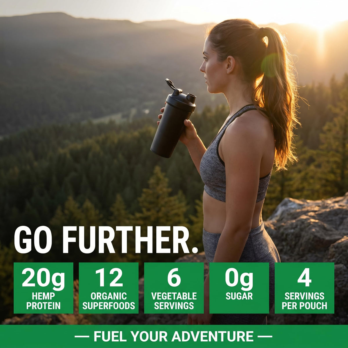Ergogenics Nutrition Plant Protein +Greens