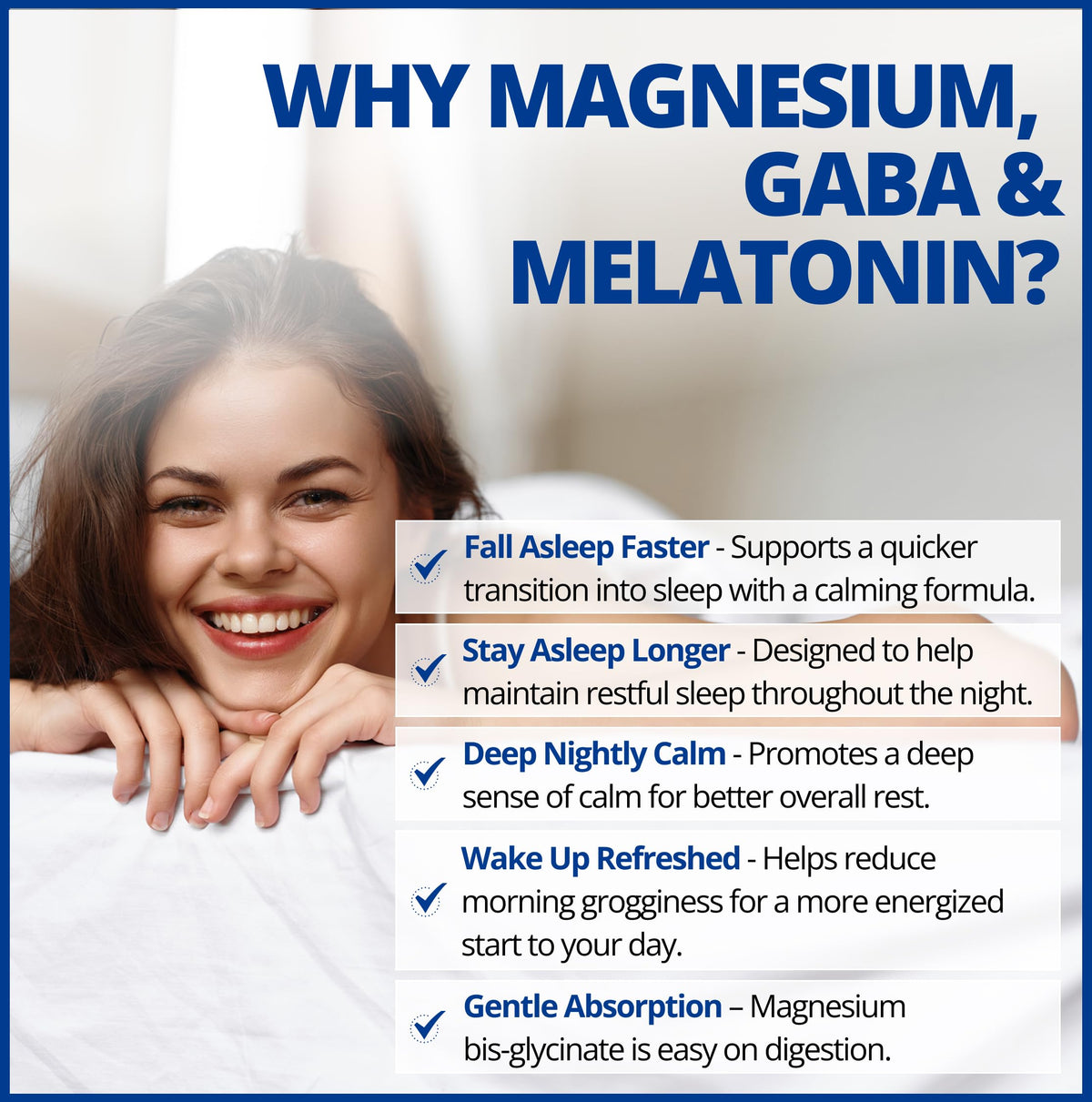 CanPrev Magnesium Bisglycinate Sleep Caps, GABA & Melatonin, 120 Day Supply