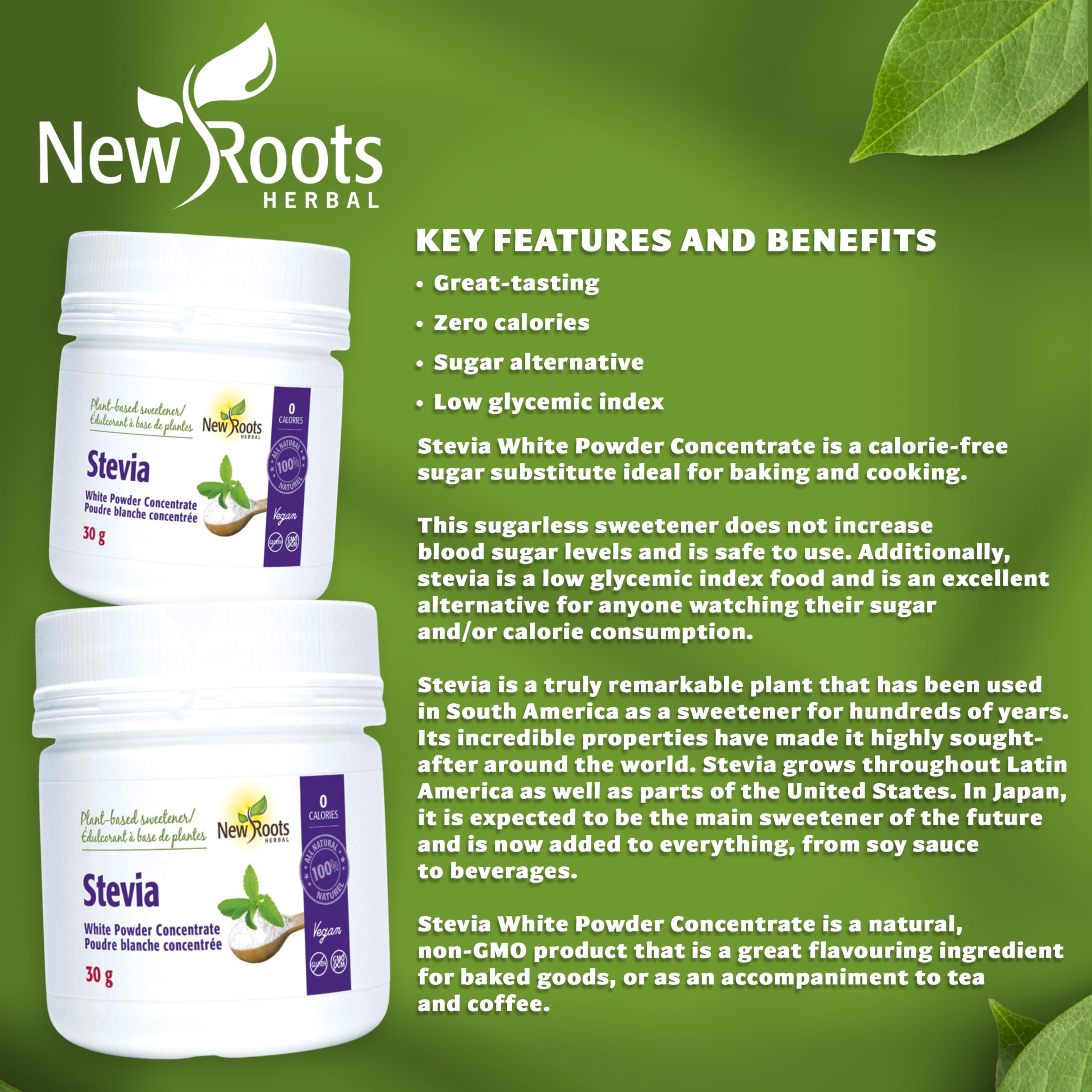 New Roots Herbal - Stévia