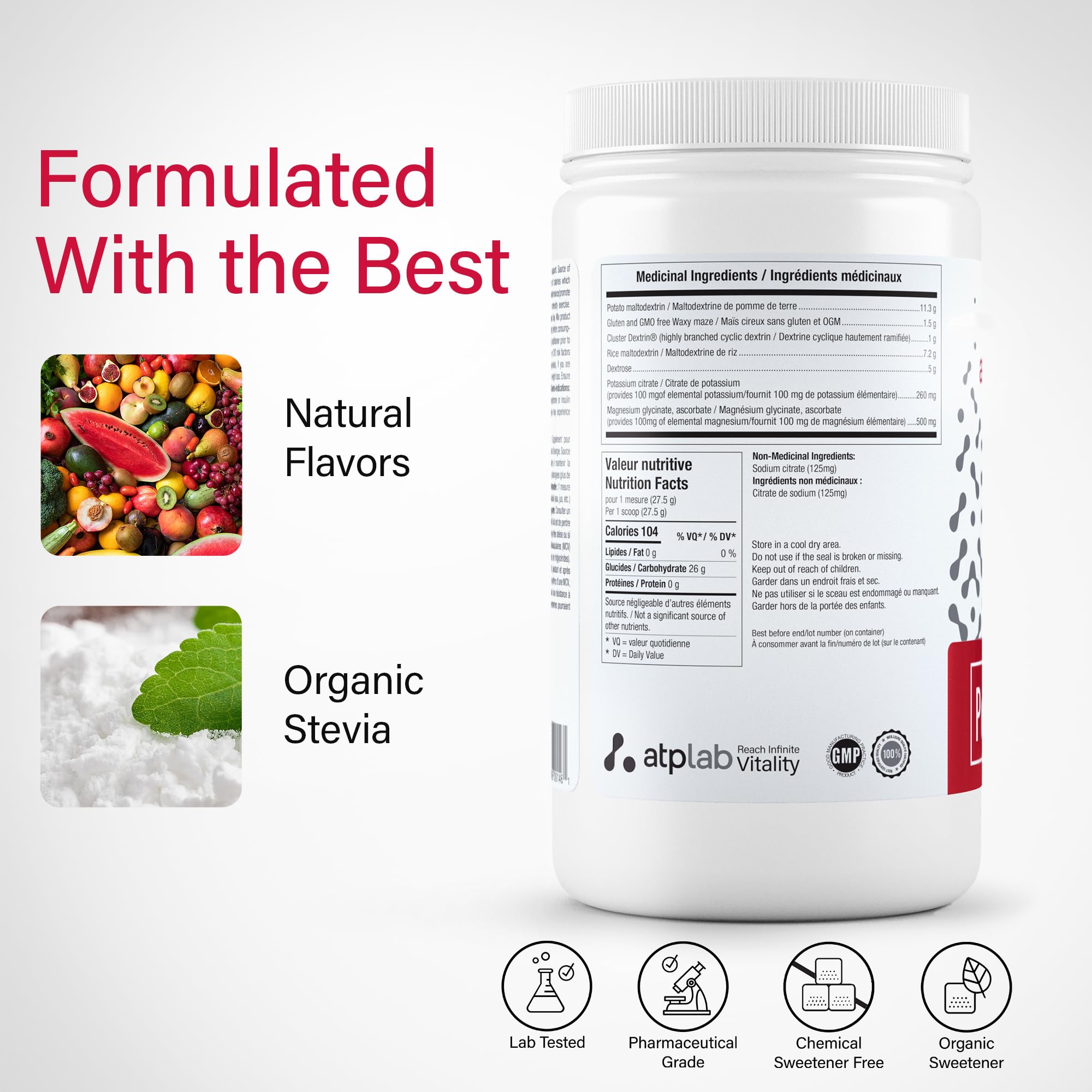 ATP LAB Pentacarb 1,1kg Poudre 40 portions
