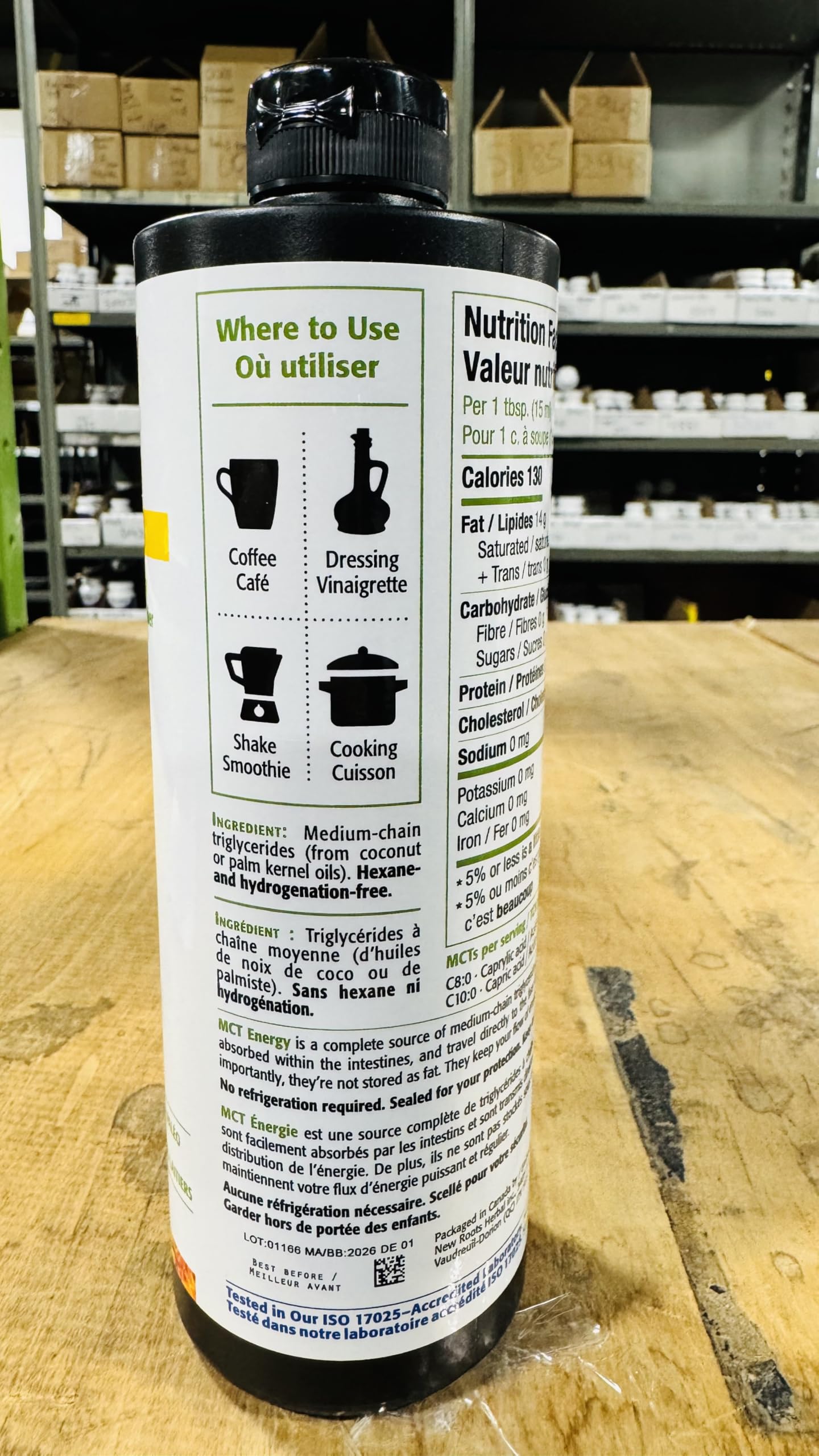 New Roots Herbal - MCT Energy