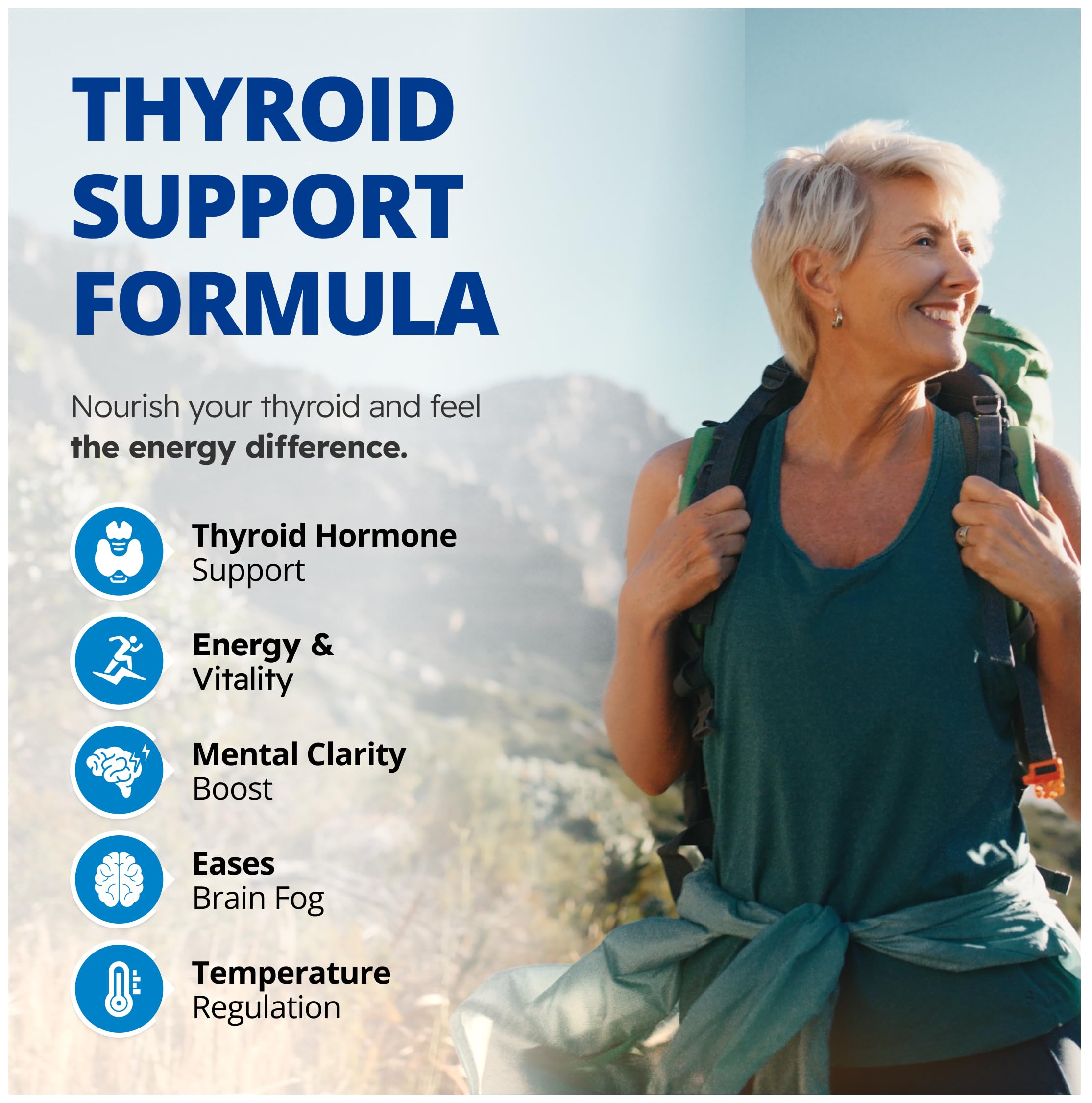 CanPrev Formule Thyro-Pro, 60 capsules végétaliennes, 30 jours – Mélange de nutriments et d'herbes – Soutient la fonction thyroïdienne et prévient les carences en fer – Sans produits laitiers, sans gluten, sans OGM et sans soja