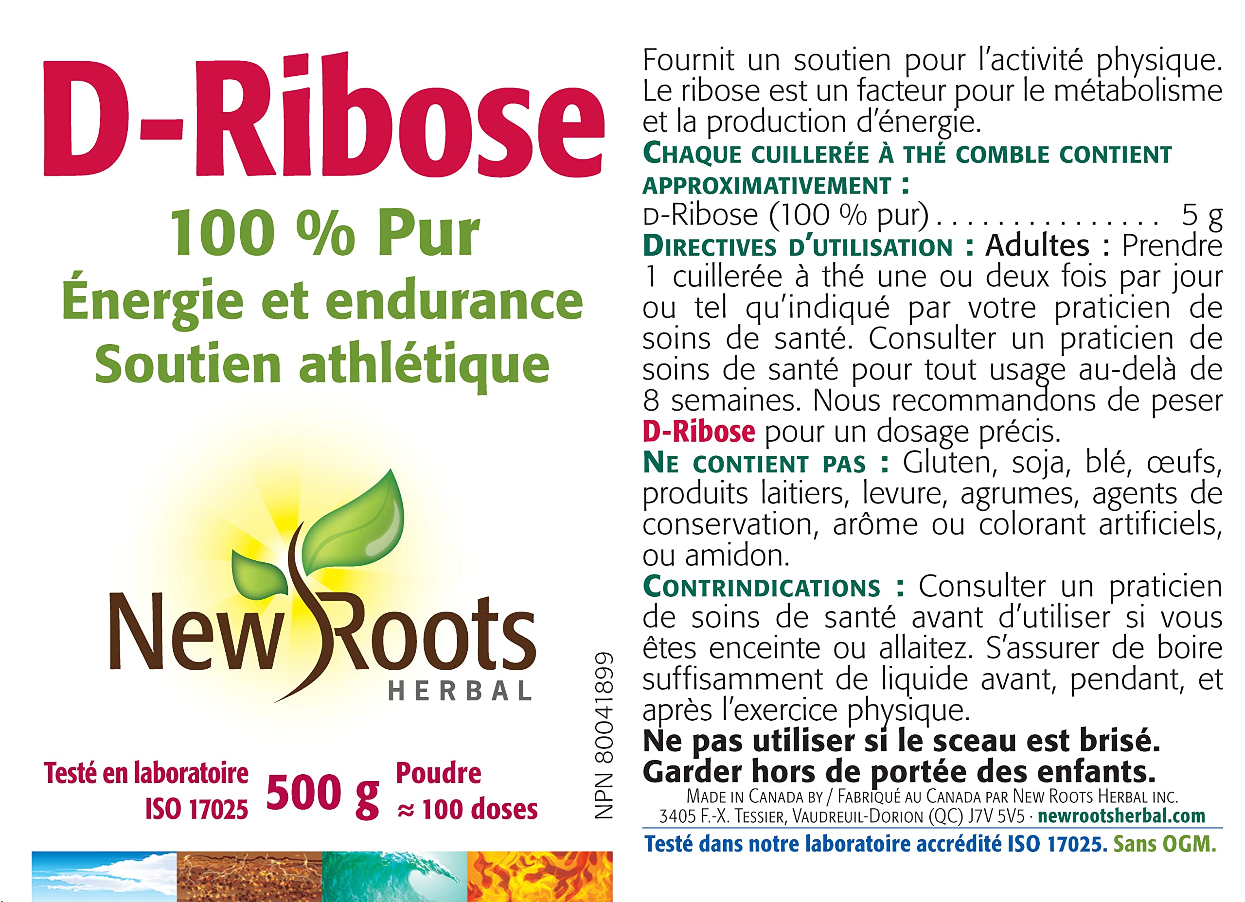 New Roots Herbal - D-Ribose