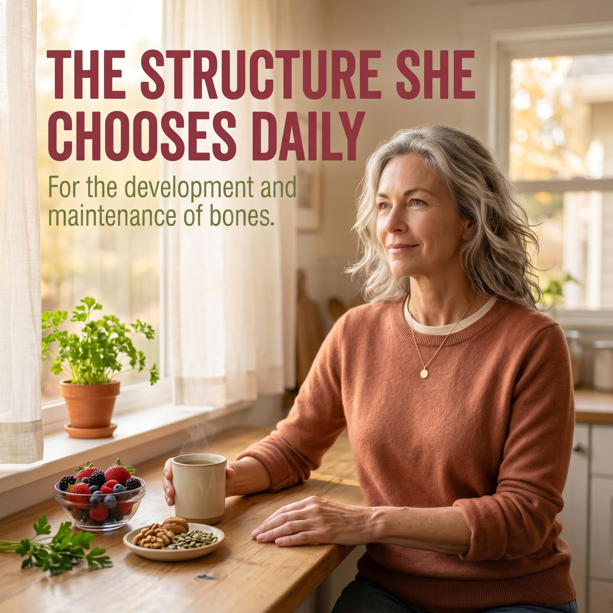 New Roots Herbal Strong Bones Caps, Calcium Boron, 270 Caps, 90 Day Supply