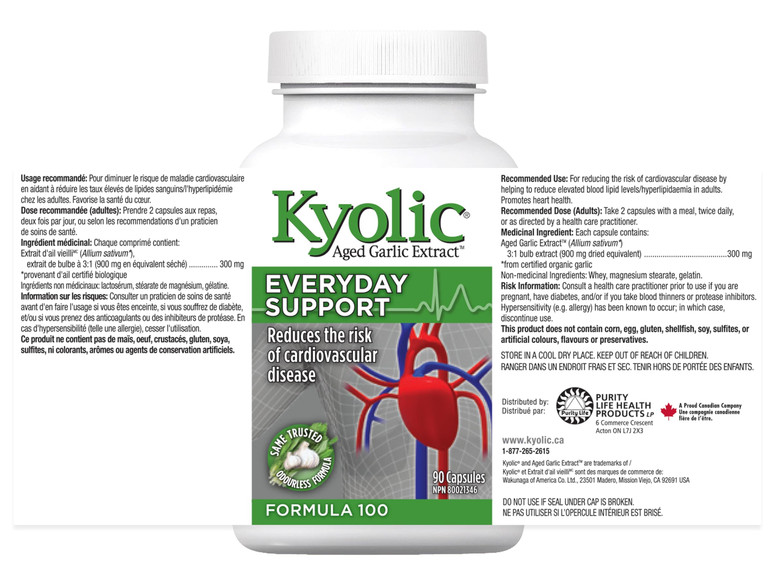 Kyolic - Formula 100 Everyday Support 300mg
