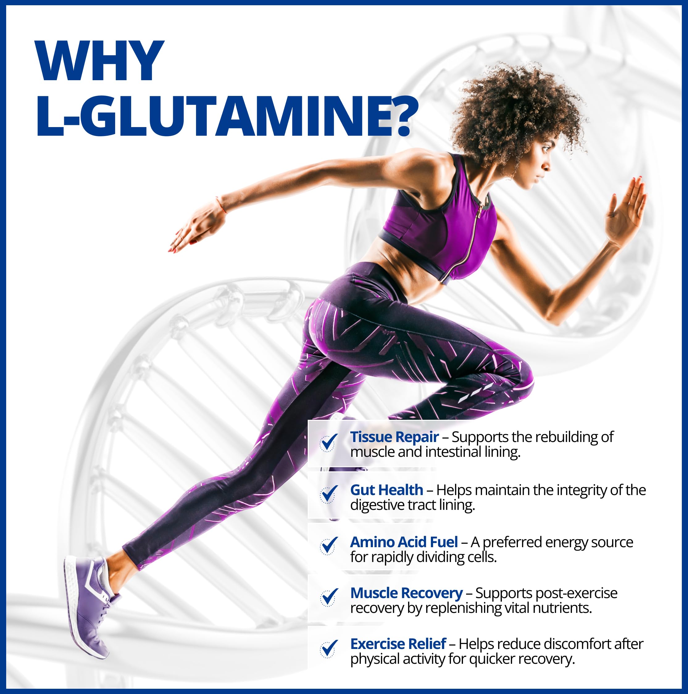 CanPrev L-Glutamine Acide Aminé Végétalien, 450g Poudre 90 Portions - Sans OGM et Sans Gluten - Supplément de Poudre de L-Glutamine pour Modes de Vie Actifs, Soin Musculaire Post-Exercice et Bien-Être Général, Non Aromatisé
