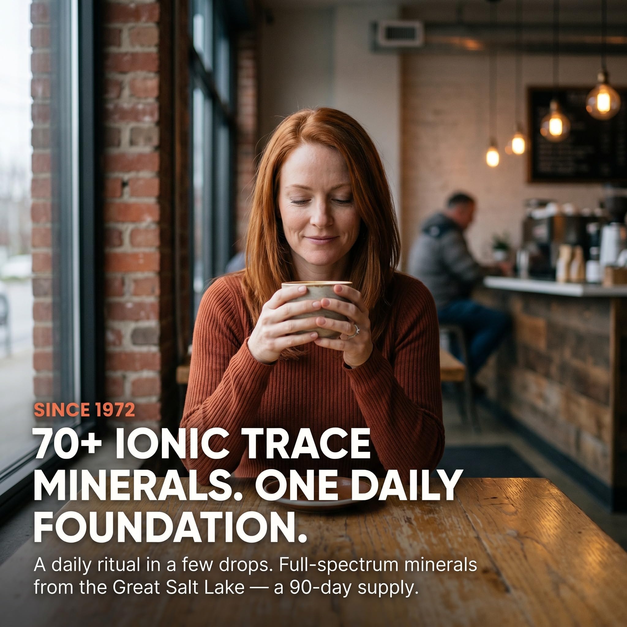 Trace Minerals ConcenTrace Drops | 240 ML, 96 Day Supply | Full Spectrum Minerals | Ionic Liquid Magnesium, Chloride, Potassium | Low Sodium | Energy, Electrolytes, Hydration