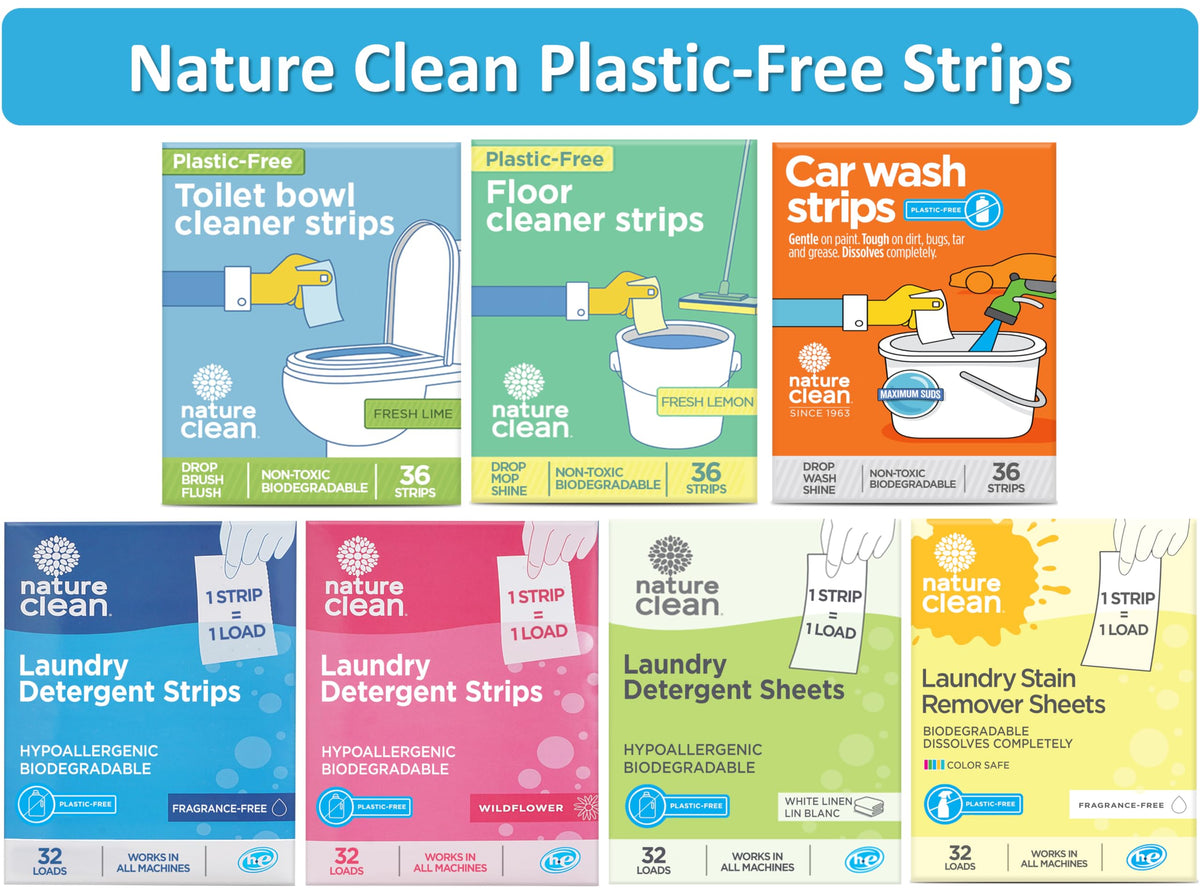 Nature Clean Laundry Stain Remover Strips