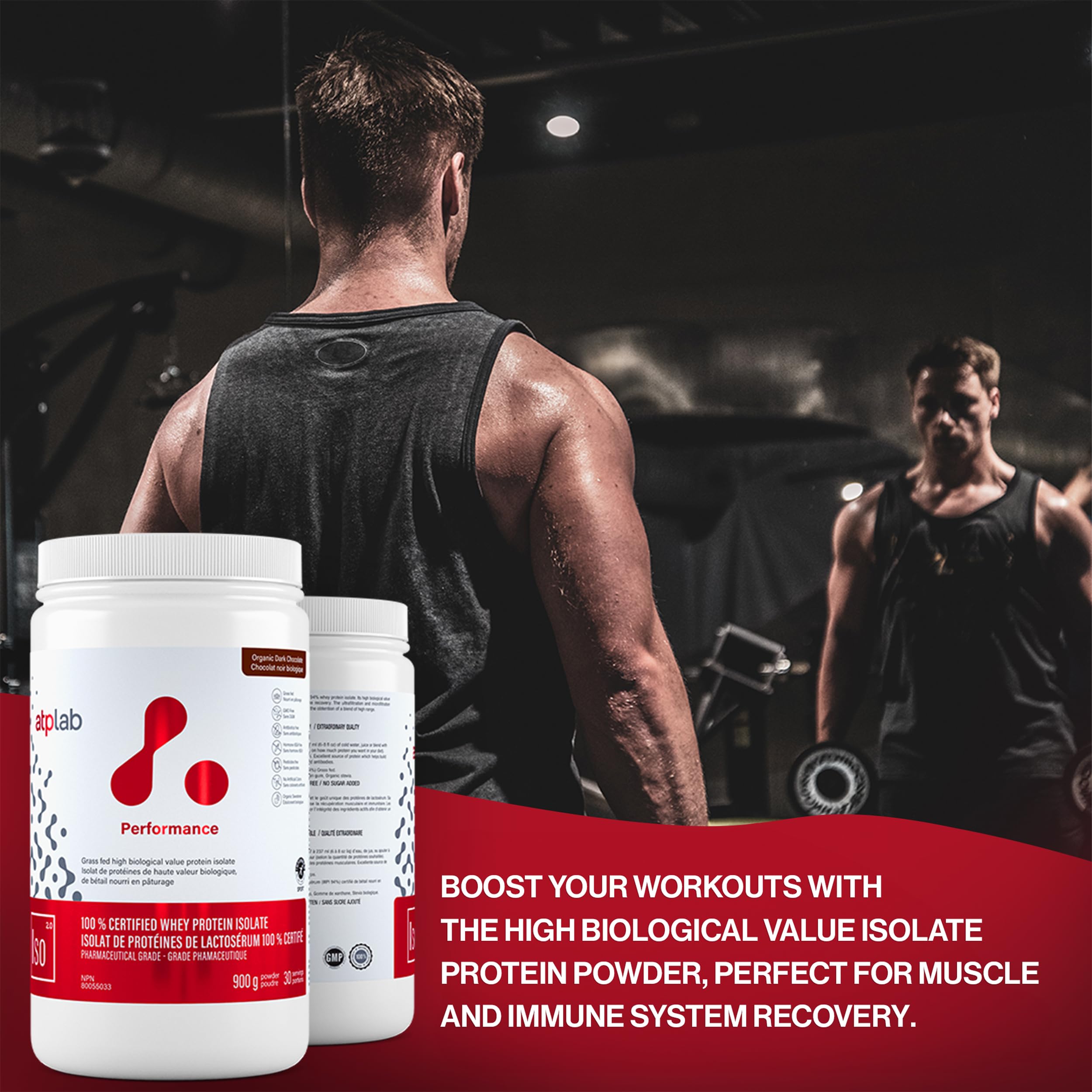 ATPLAB ISO Grass Fed, 900 g