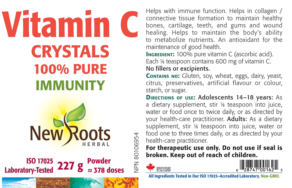 New Roots Herbal Vitamin C Crystals