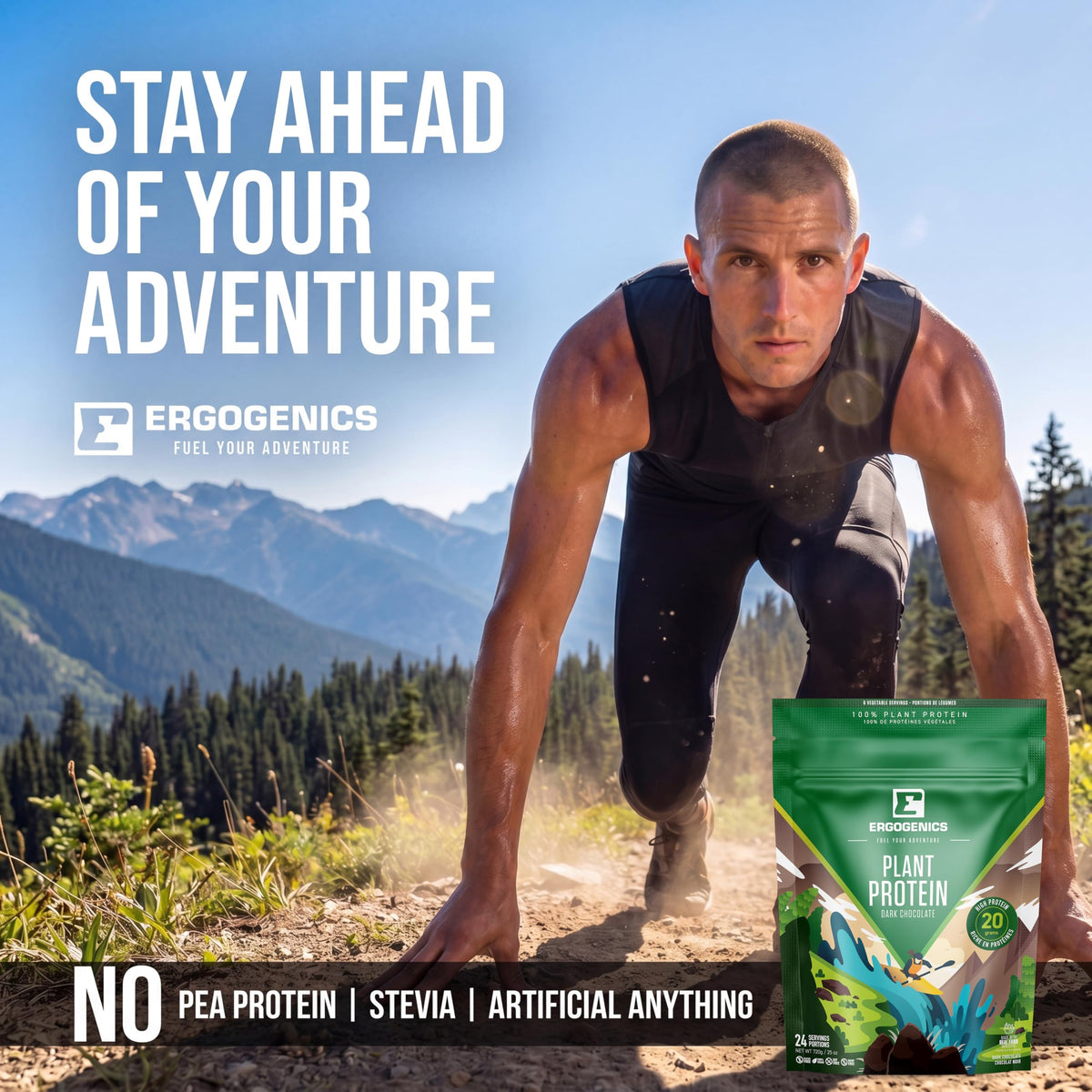 Ergogenics Nutrition Plant Protein +Greens