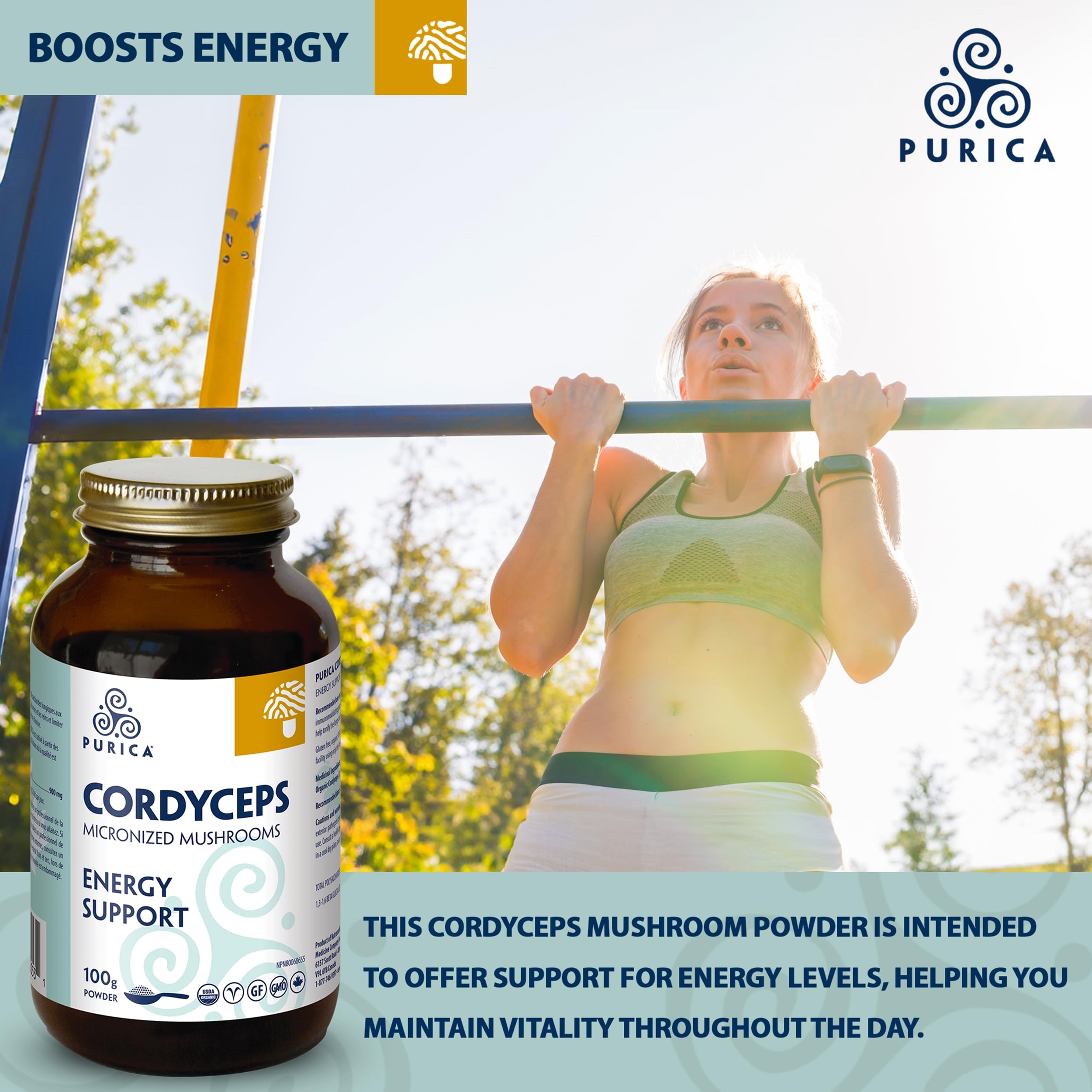 PURICA Cordyceps en poudre