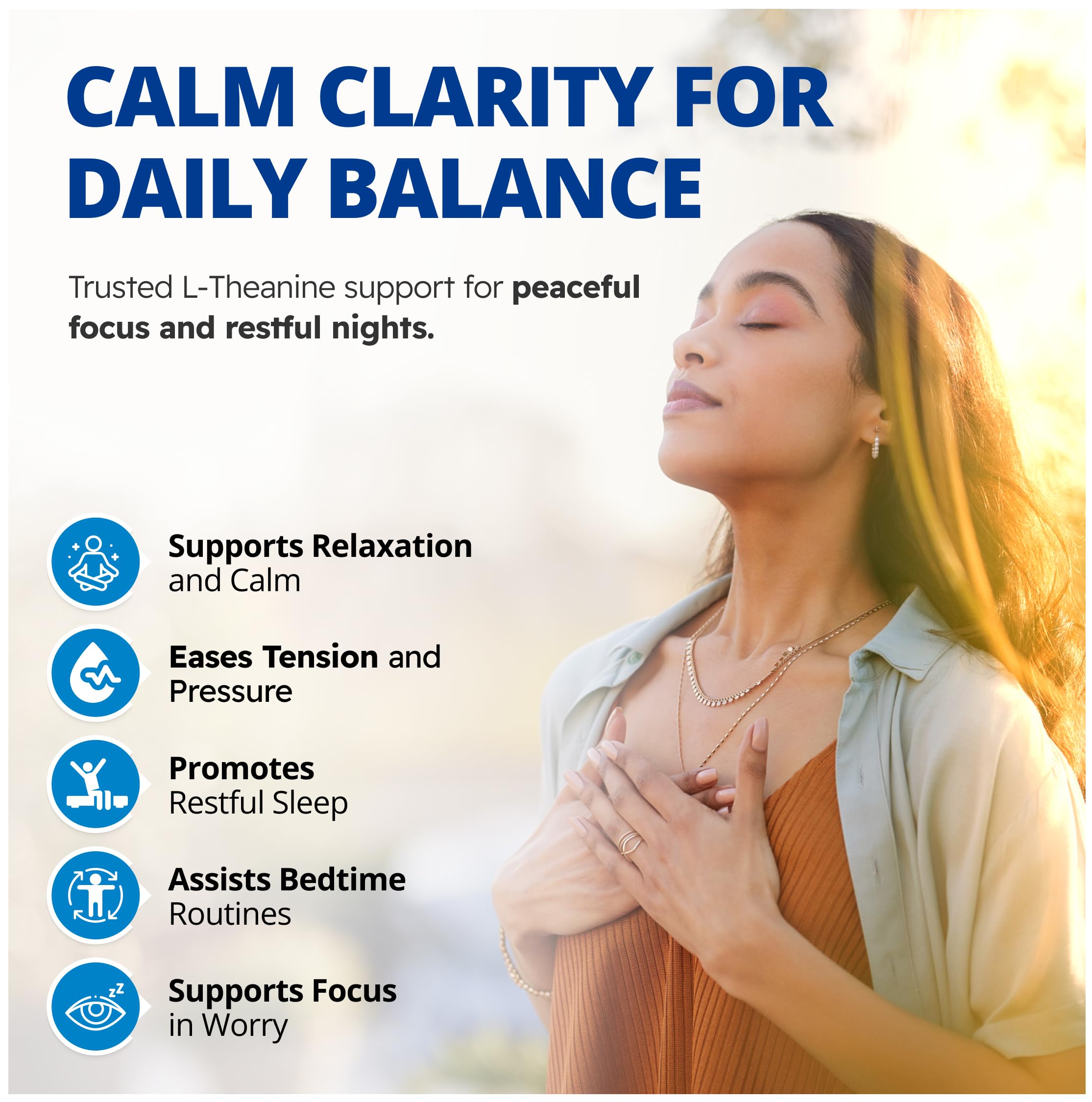 CanPrev L-Théanine et Magnésium, 90 capsules, approvisionnement de 90 jours - Favorise la relaxation et le calme - Sans somnolence - Mélange synergique pour la gestion du bien-être - Végétalien, sans OGM et sans gluten