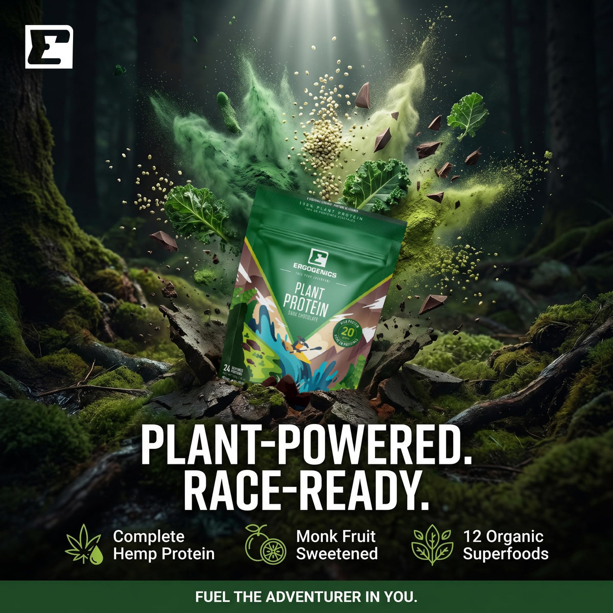 Ergogenics Nutrition Plant Protein +Greens