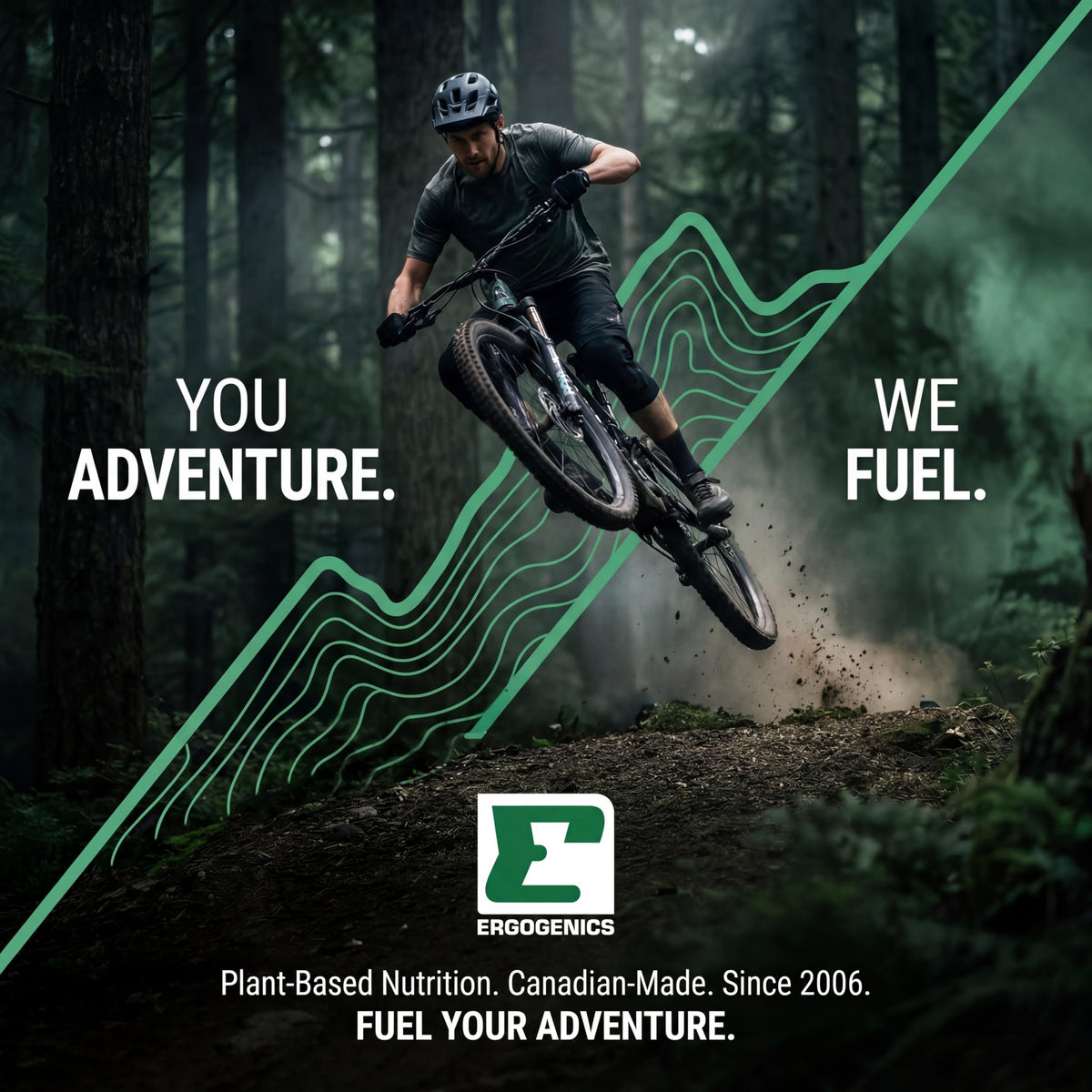 Ergogenics Nutrition Adventure Greens Unsweetened Powder