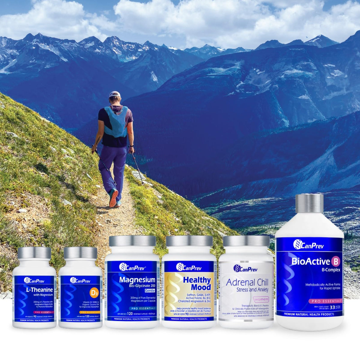 CanPrev Healthy Mood, Saffron & 5HTP, Zinc, 90 Caps, 30 Day Supply
