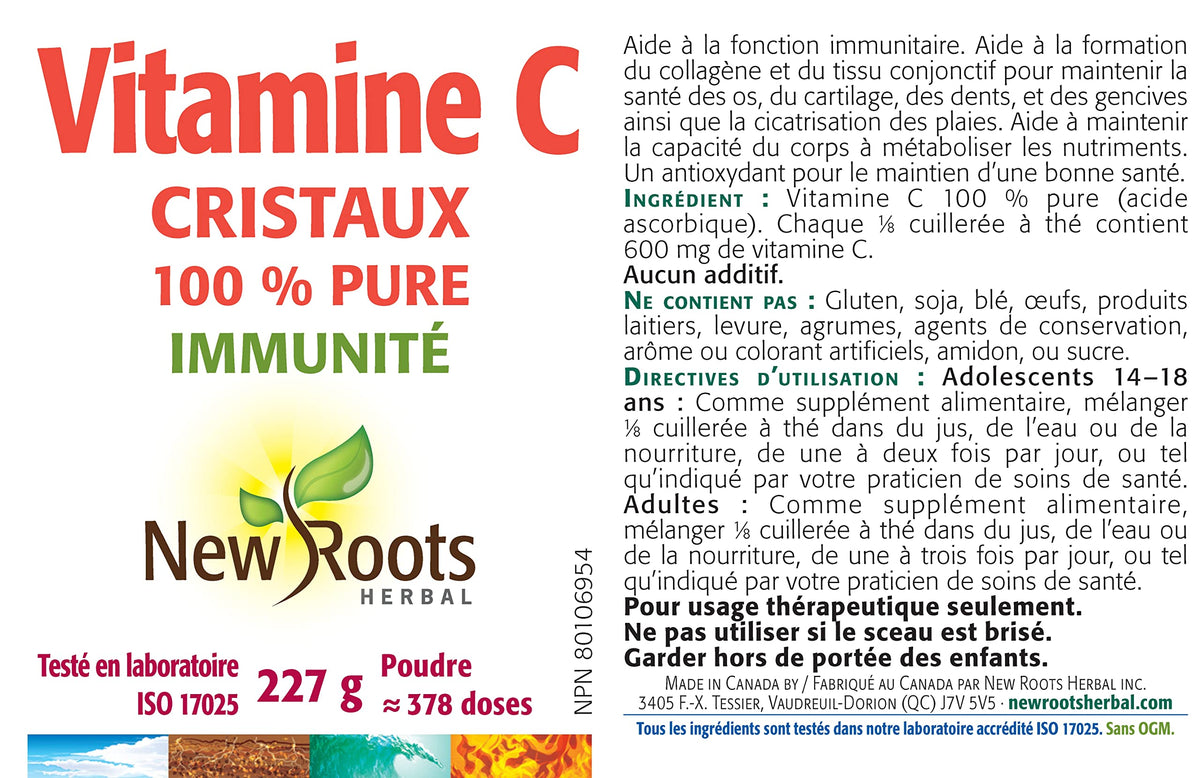 New Roots Herbal Vitamin C Crystals