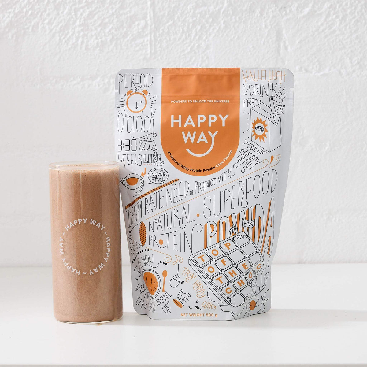 Happy Way Whey Protein Powder