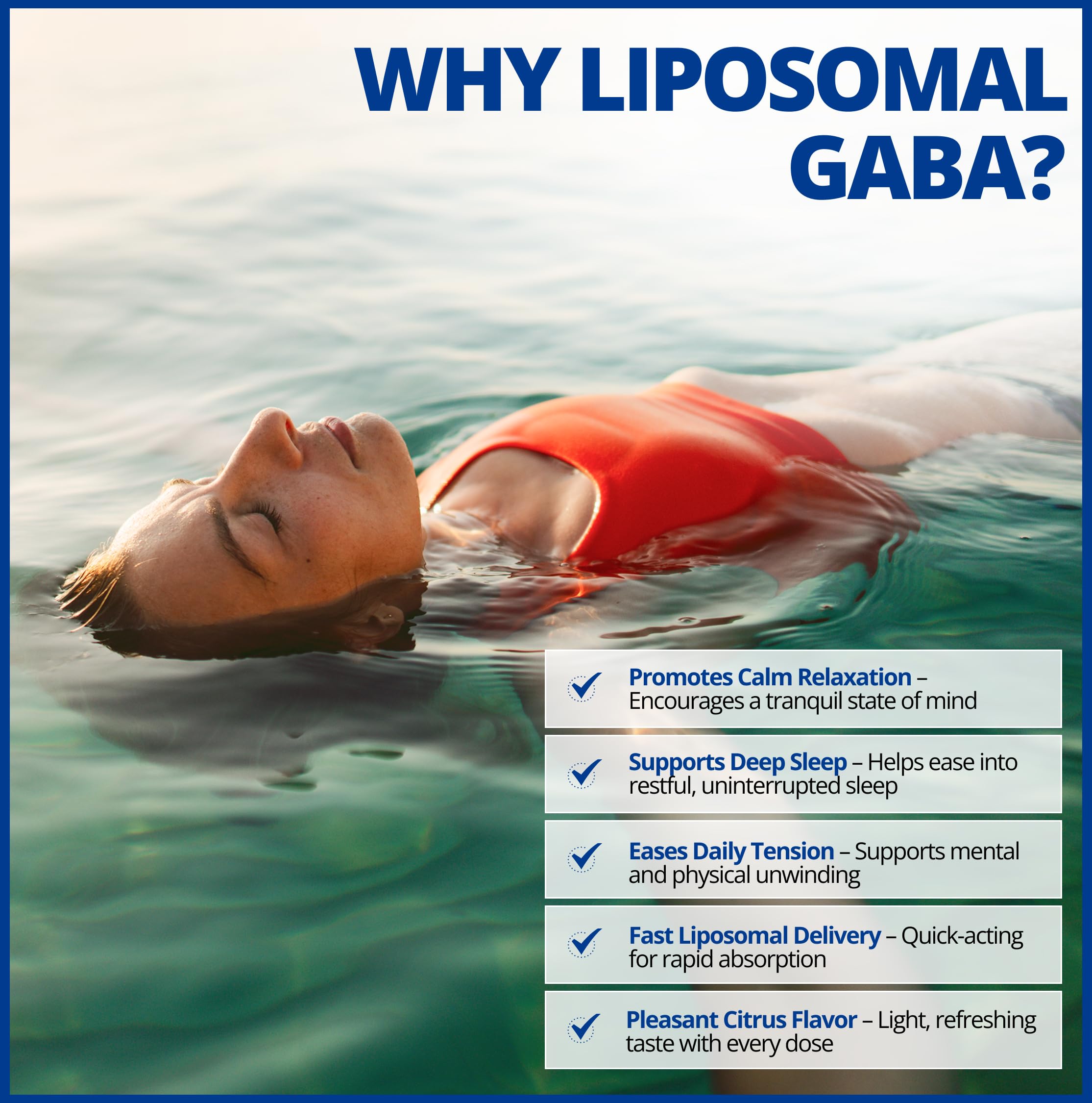 CanPrev - GABA Liposomal, 225 ml Liquide 45 Portions, Saveur Agrumes - GABA avec L-Théanine pour la Clarté Mentale et la Relaxation, la Sérénité, le Soutien au Sommeil, la Santé Cérébrale - Végétalien, Sans OGM et Sans Gluten