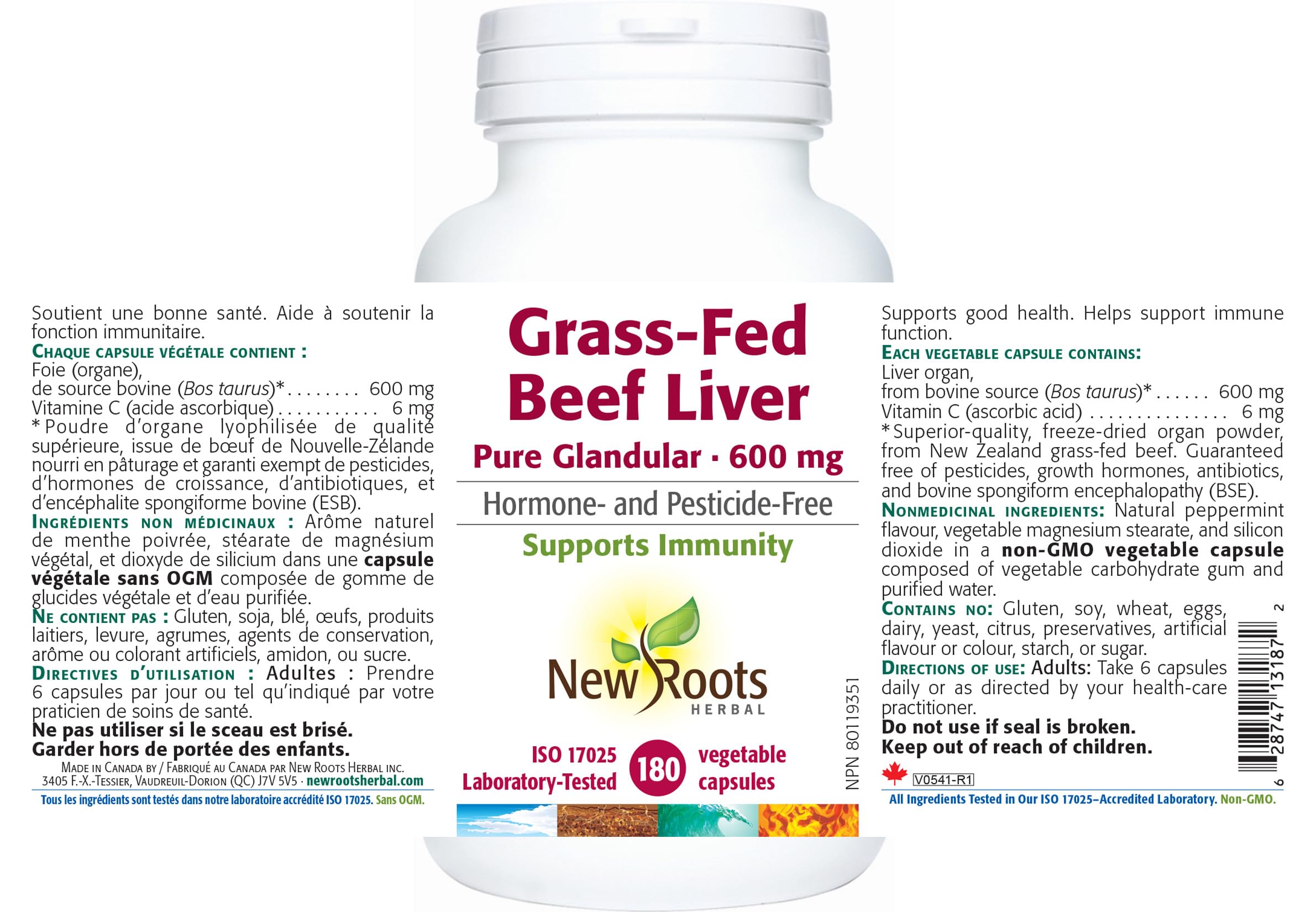 New Roots Herbal Grass-Fed