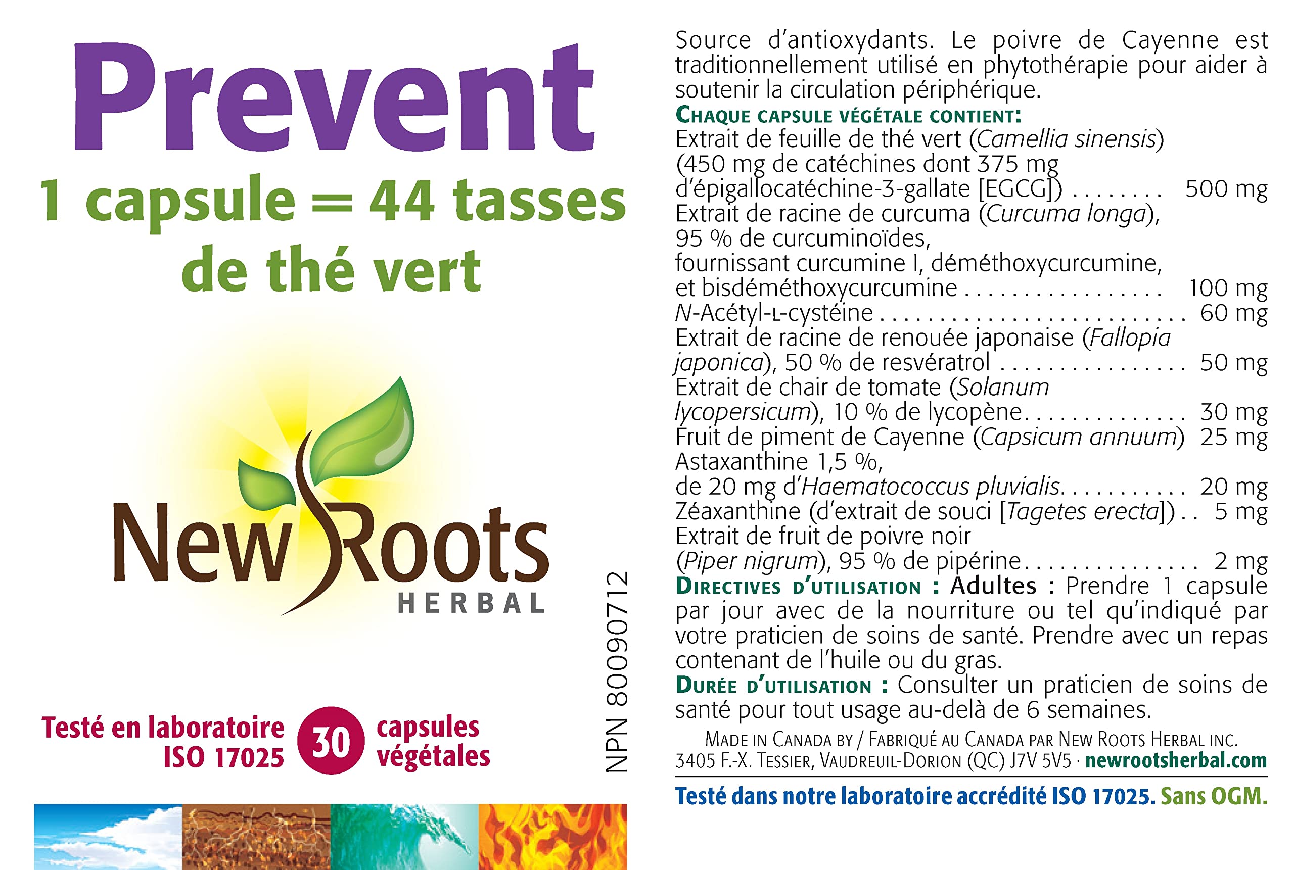 New Roots Herbal - Prévenir