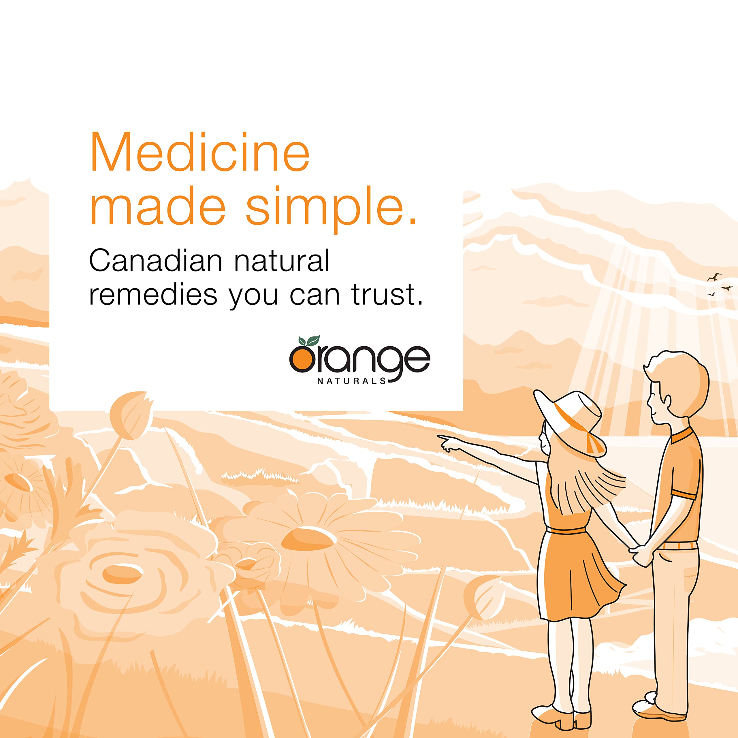 Orange Naturals - Glucosamine + NEM, 60 Caps 30-Day Supply - Joint Support Supplement with Natural Egg Membrane - Supports Flexibility & Mobility - Glucosamine & NEM Formula for Knee & Joint Stiffness