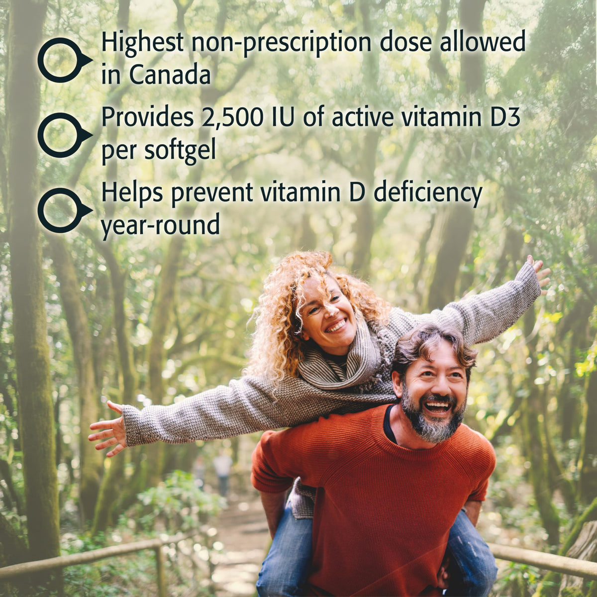New Roots Herbal - Vitamin D3 2500 IU Extra Strength Softgels