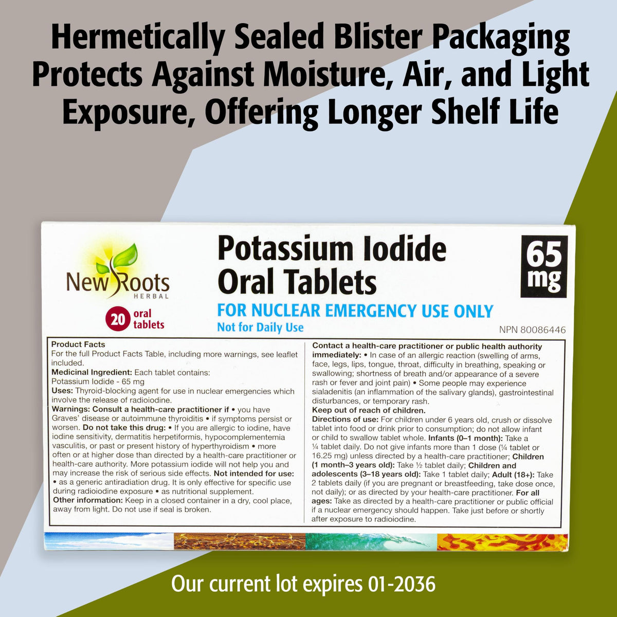 New Roots Herbal Potassium Iodide 65 mg