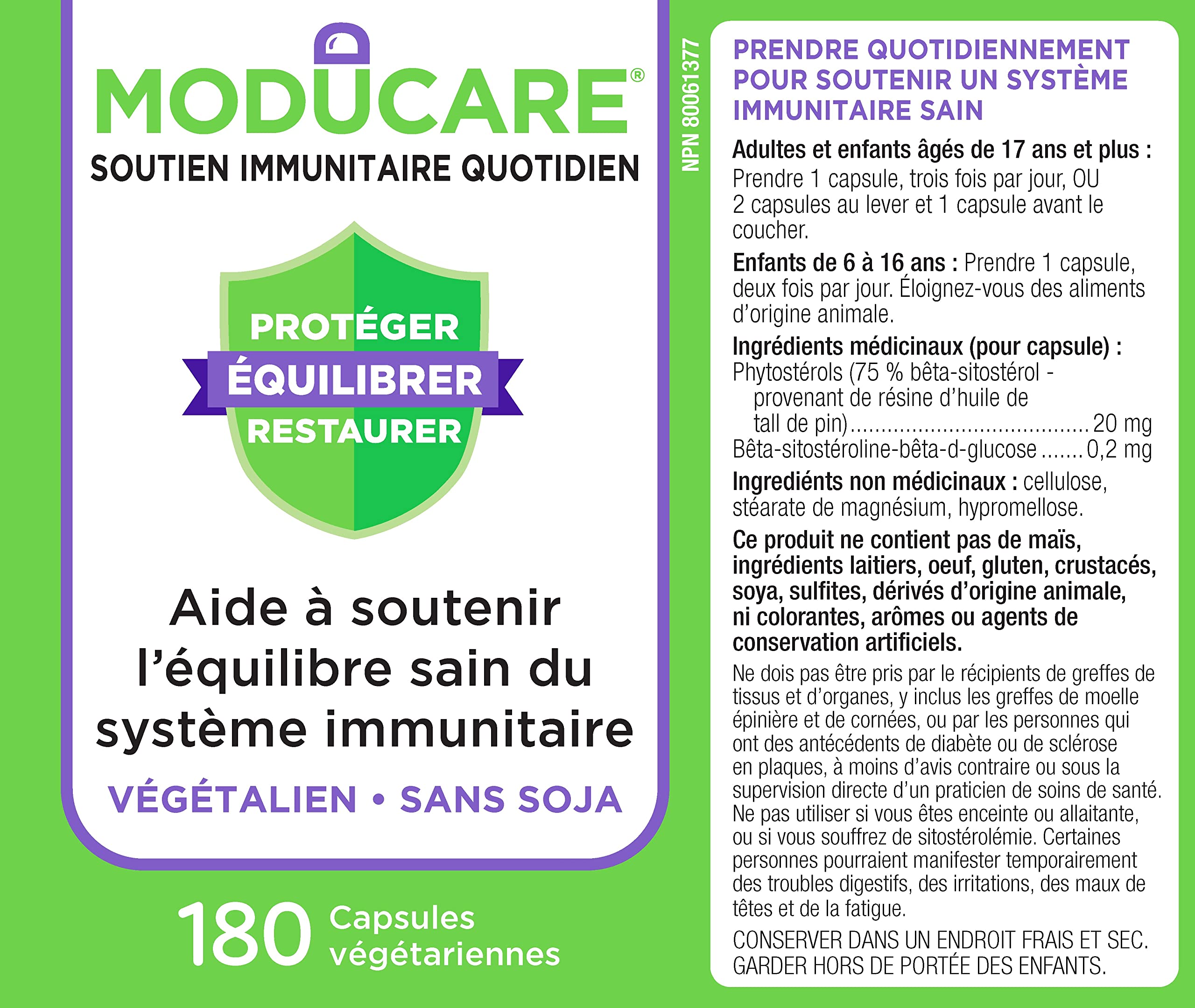 NATURES HARMONY MODUCARE 210 VCAPS