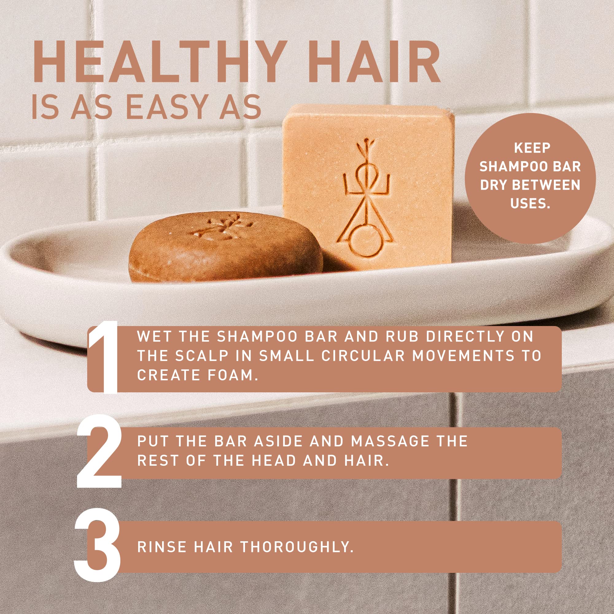 TANIT - Oasis Solid Shampoo Bar - Natural Organic Shampoing Solide for Normal Hair, Shampooing en Barre, Eco-Friendly Bar Shampoo - Citrus and Vanilla Scented, 2.2 oz