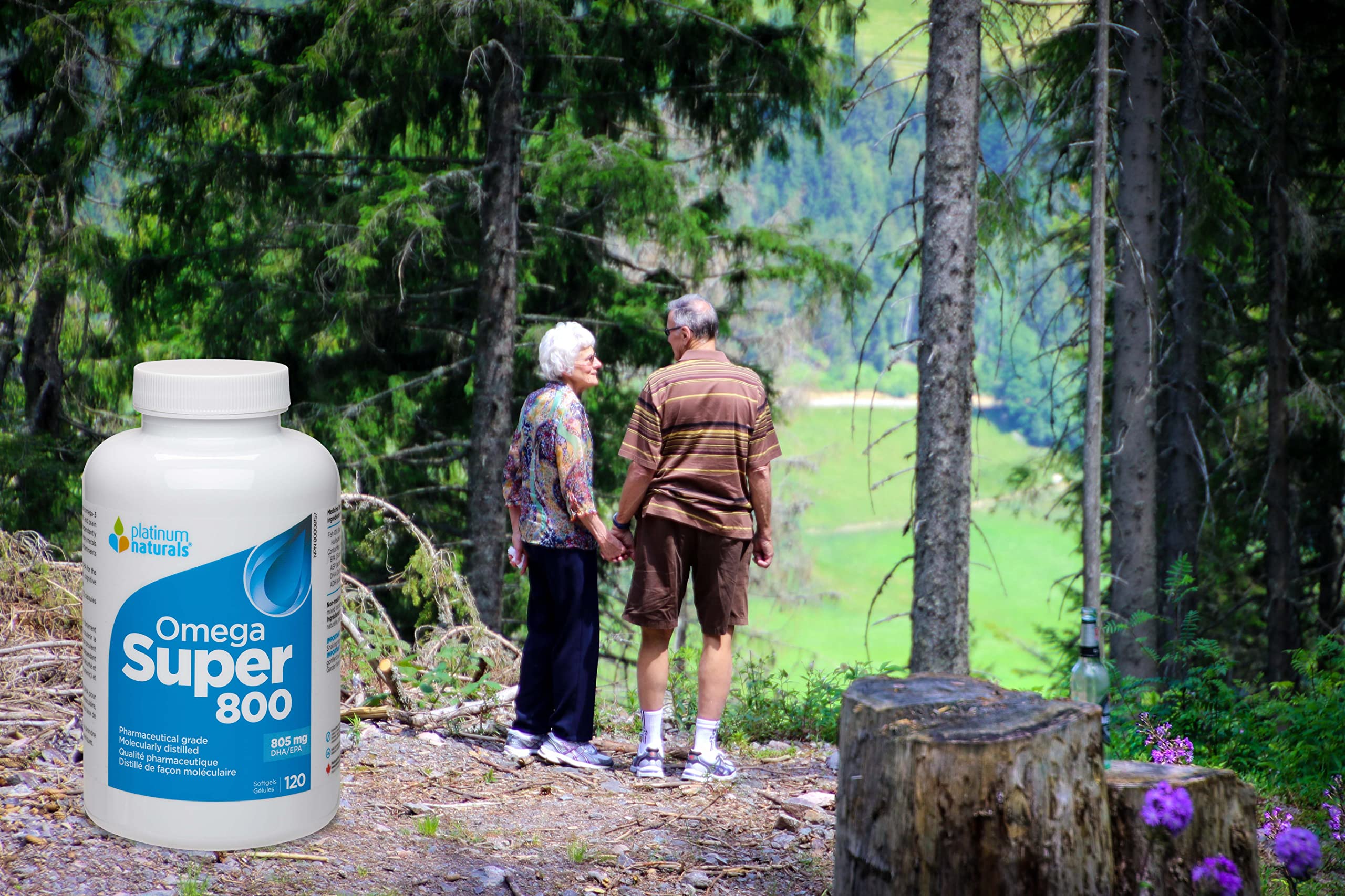 Platinum Naturals Super 800, 120 Softgels - Fish Oil Omega 3 Supplement, High-Potency EPA & DHA for Eye & Heart Health, Cholesterol Support, Pure Omega-3 Fatty Acids, No Fishy Aftertaste