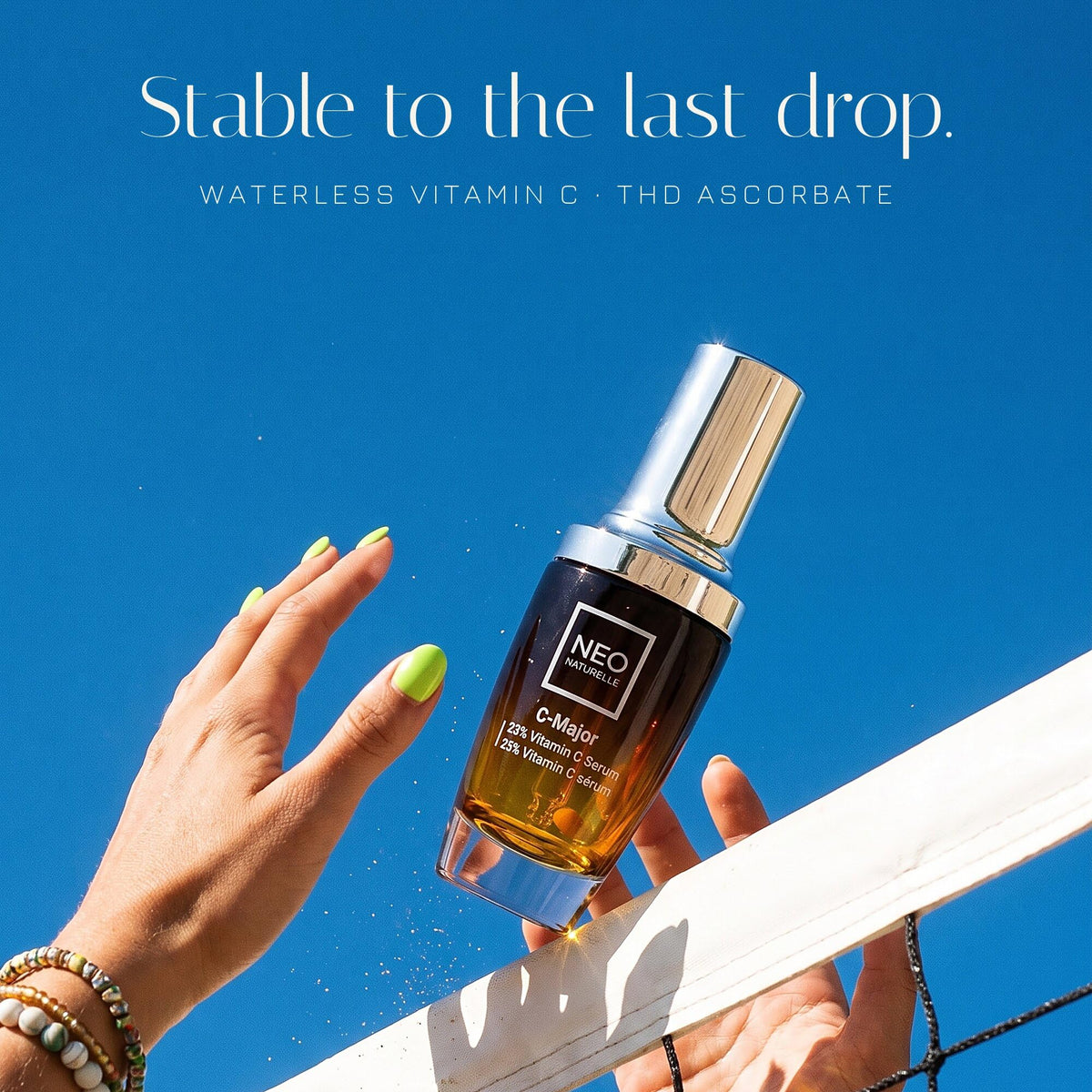 Neo Naturelle C-Major Vitamin C Serum 23% | THD Ascorbate Face & Eye Serum for Mature, Menopausal & Sensitive Skin | Brightening, Dark Spot & Radiance Care | Natural, Vegan, Made in Canada | 30 mL